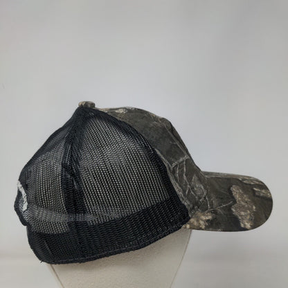 Delta Waterfowl Snapback Trucker Hat Camouflage OSFM Mesh Back Outdoor Cap