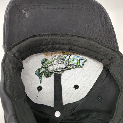 Fishing It's A Life Style Strapback Hat Black One Size Adjustable Ugly Stik