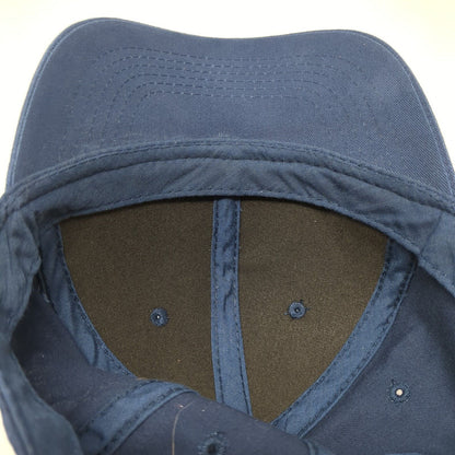 George Strapback Baseball Cap Blue One Size Adjustable Vented Holes Blank