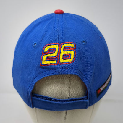 Wonder Ricky Bobby Talladega Nights 26 Baseball Cap Hat White Blue Red One Size