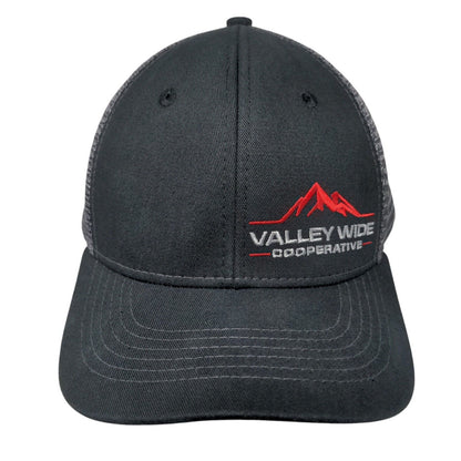 Valley Wide Cooperative Snapback Trucker Hat Black OSFA Mesh Back Vie Gear