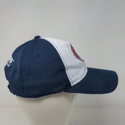 Minor League Men's Strapback Hat Blue White South Bend Cubs Embroidered Logo