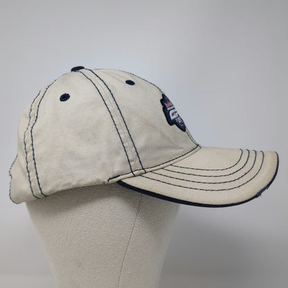 Baseball Cap Beige Blue One Size GP 09 MotoGP Centennial IMS Motor Speedway Hat