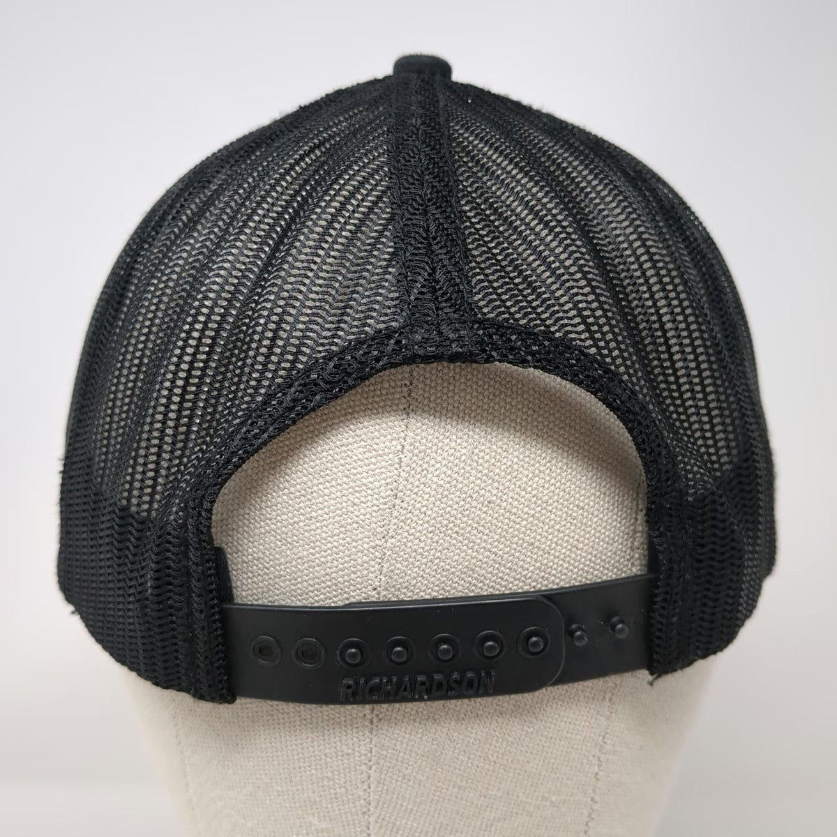 Richardson Trucker Hat Black One Size Mac Tools Great To Work With Logo Patch