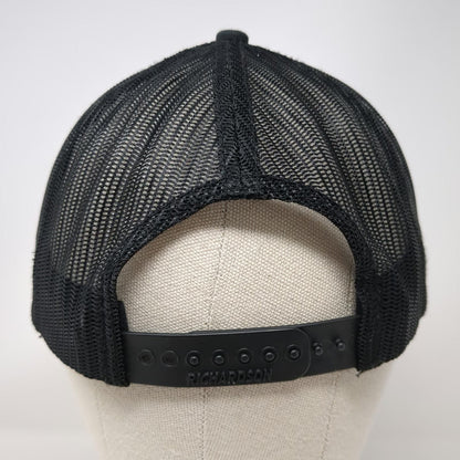 Richardson Trucker Hat Black One Size Mac Tools Great To Work With Logo Patch