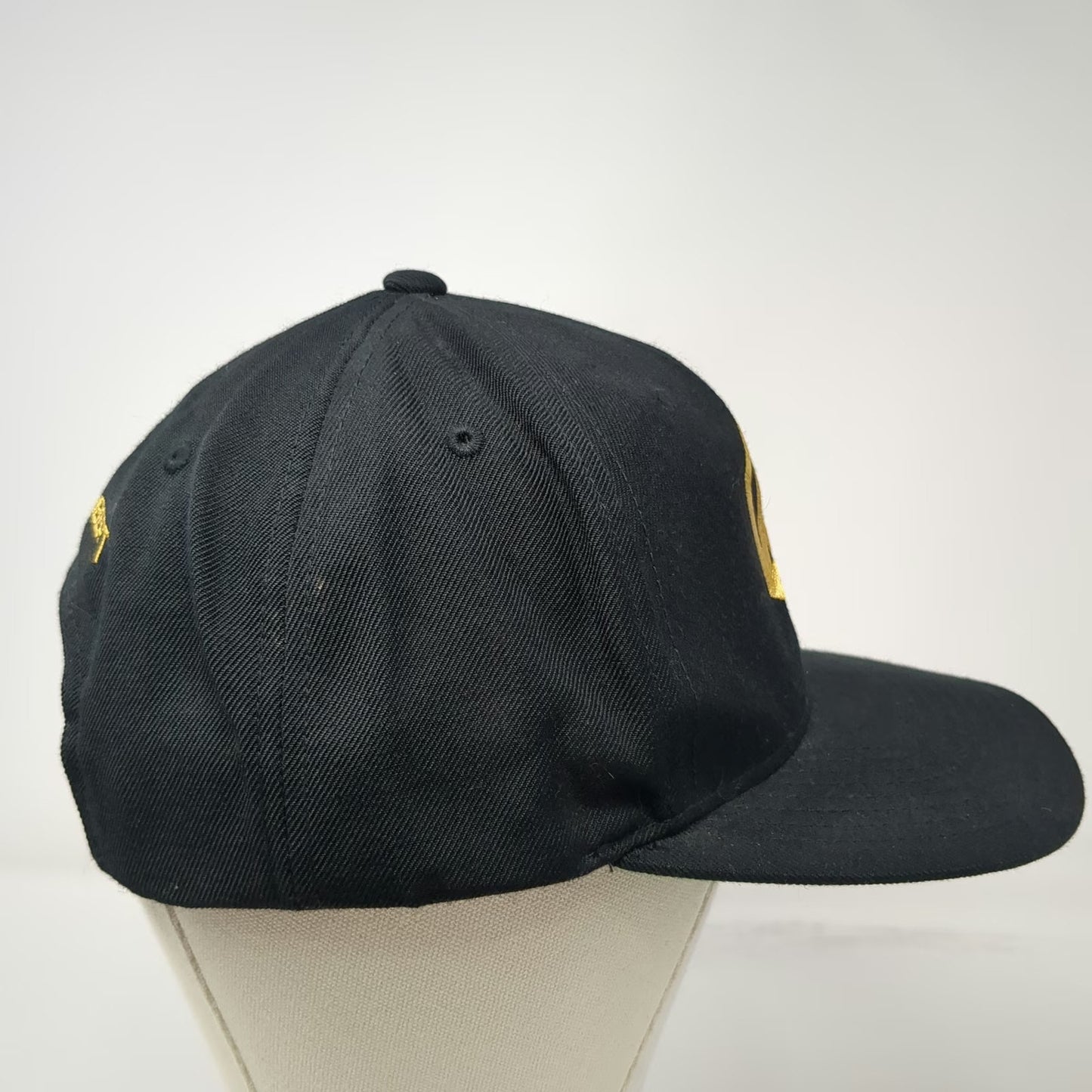 Yupoong Snapback Hat Black One Size Gold Adam Lambert VIP Concert Tour Merch