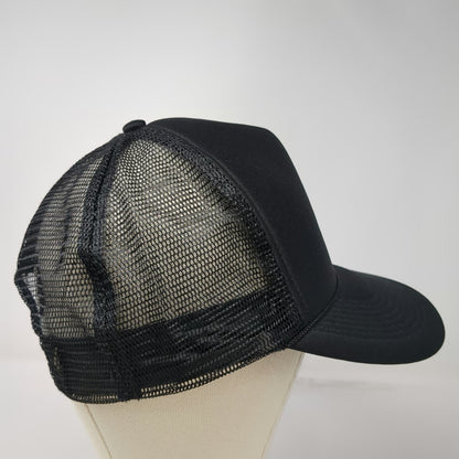 Otto Trucker Hat Black Blue One Size Cactus Petes Casino Mesh Anniversary