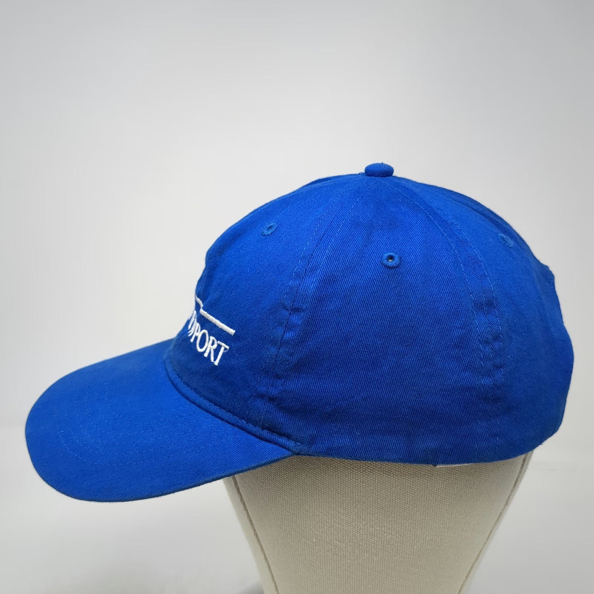 Big X BankNewport 200 Years Anniversary Blue One Size Baseball Cap Hat Strapback