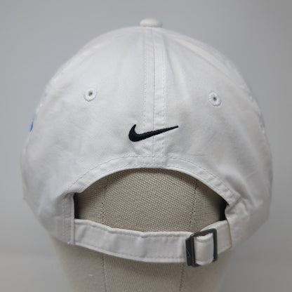 Nike Heritage86 Slideback Hat White One Size Embroidered Logo Dri-Fit