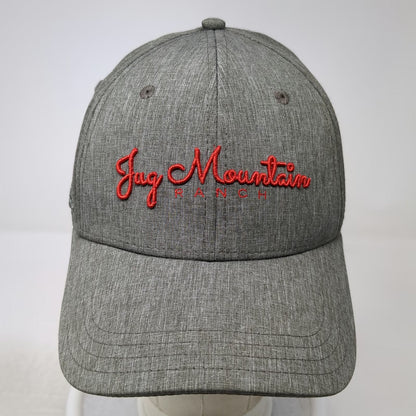 Pukka Baseball Cap Gray M Fitted Jug Mountain Ranch Heathered Stretch Fit Hat