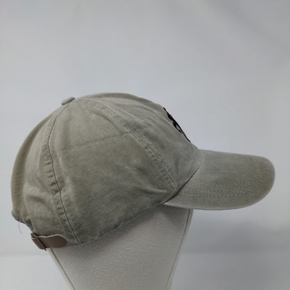 Cigar Aficionado Slideback Hat Tan OSFA Embroidered Leather Strap