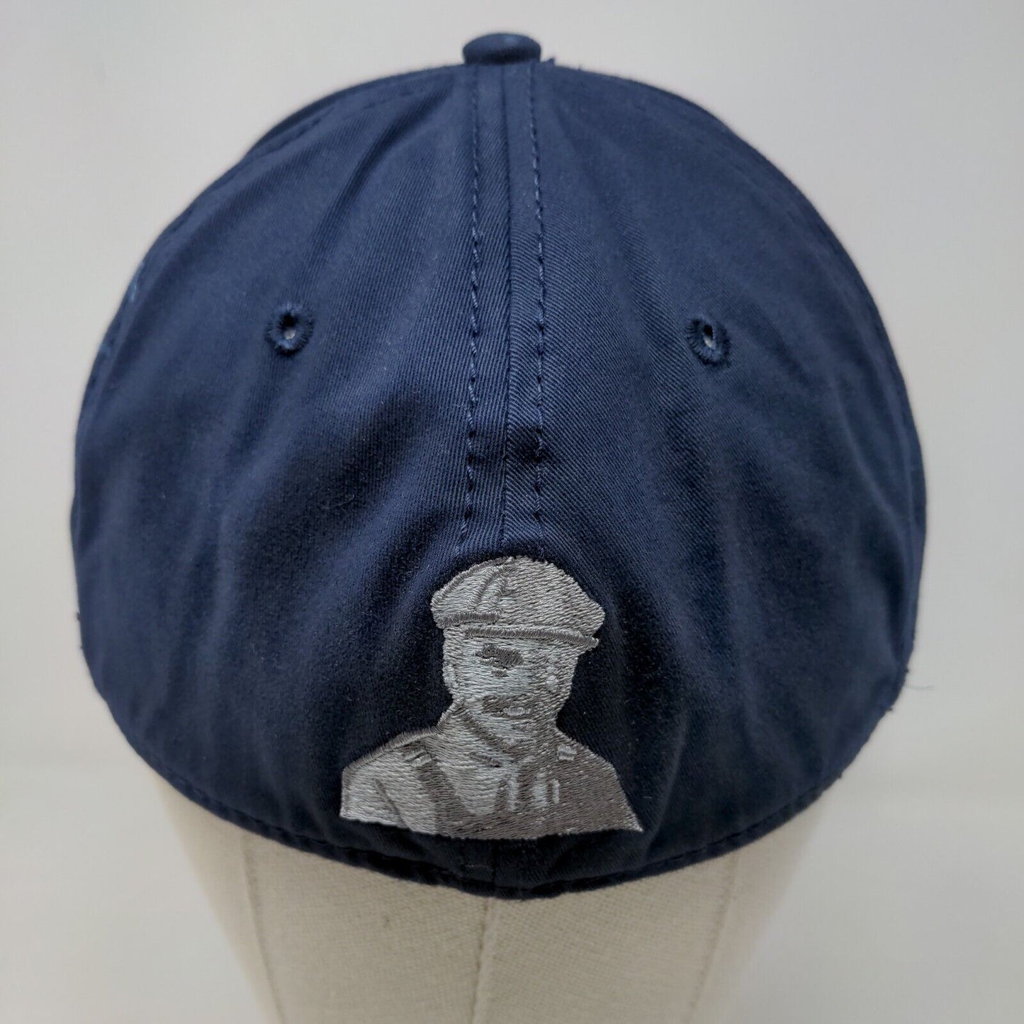 Cap America Golf Men's Fitted Hat Blue Size L/XL Climate Control Company Logo