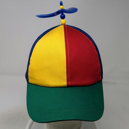 Aiermo Baseball Cap Red Yellow Blue Green One Size Propeller Hat Novelty Fun