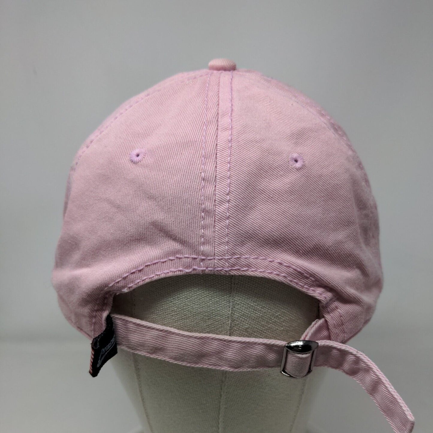 Poison Oak Slideback Hat Pink One Size Adjustable Embroidered Cobra