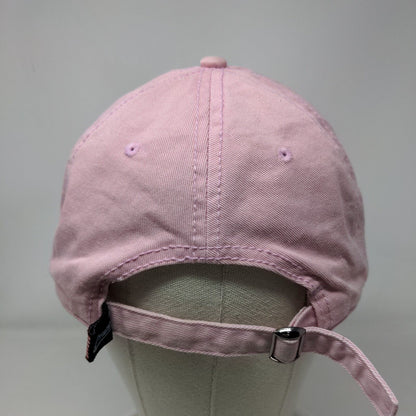 Poison Oak Slideback Hat Pink One Size Adjustable Embroidered Cobra
