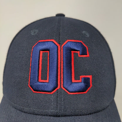 New Era Men's Strapback Hat Blue OSFM Embroidered OC Ocean Course Logo