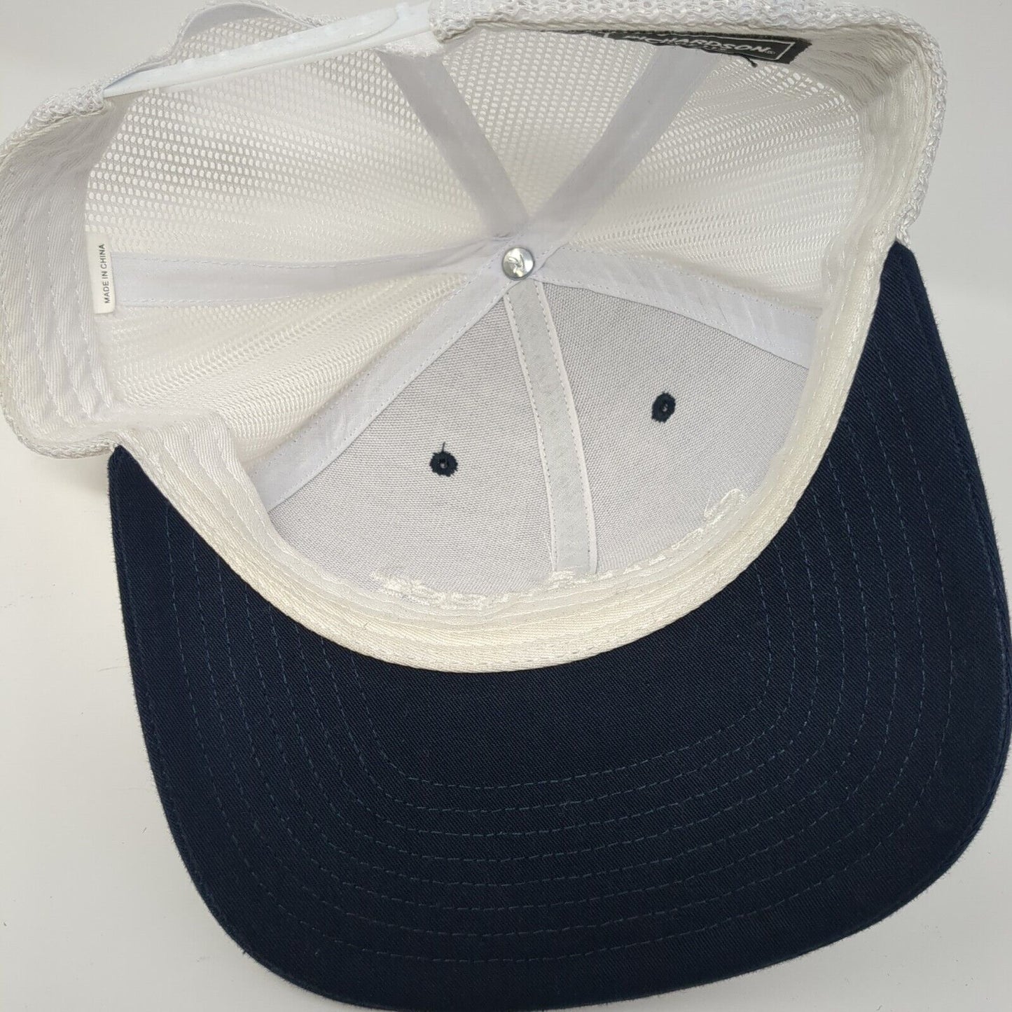 Senninger Snapback Trucker Hat Blue One Size Adjustable Mesh Back Richardson