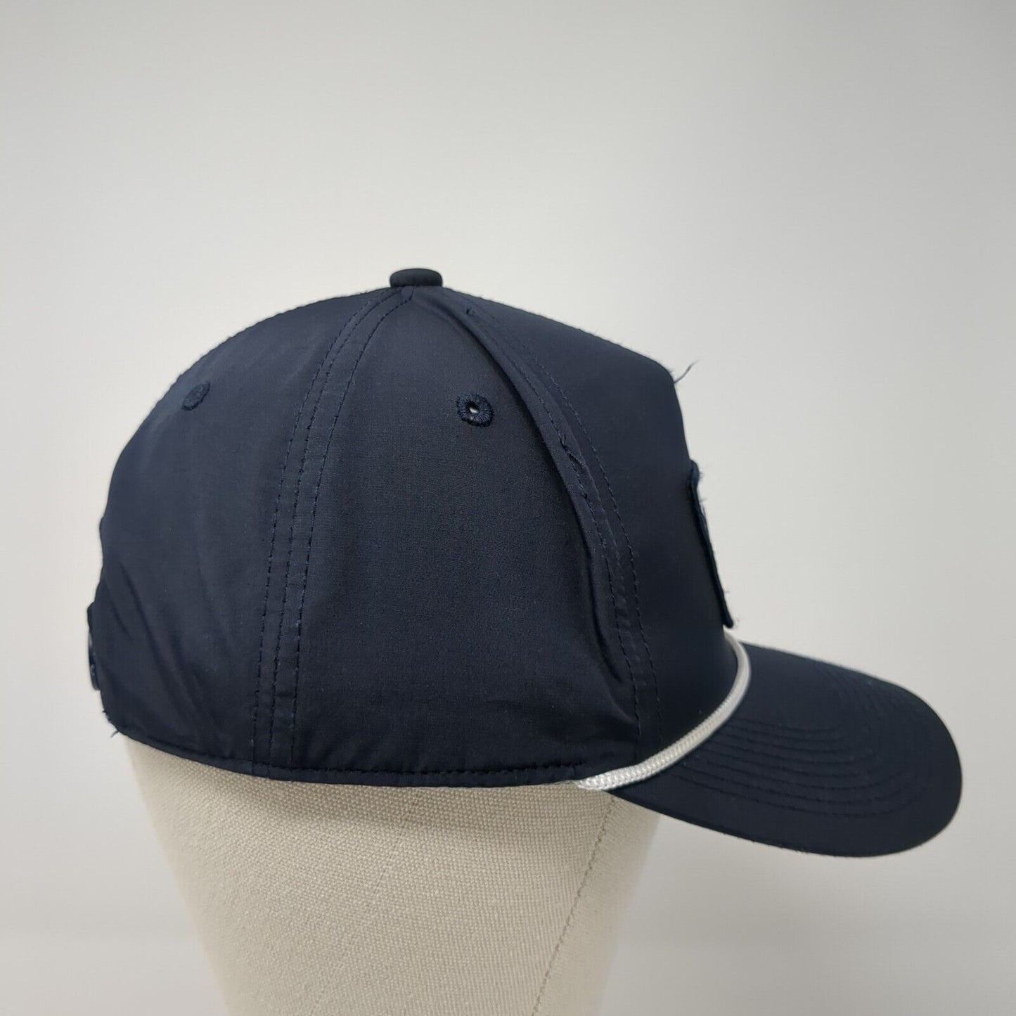 Deep Eddy Vodka Snapback Hat Blue One Size Adjustable Embroidered 6 Panel Rope