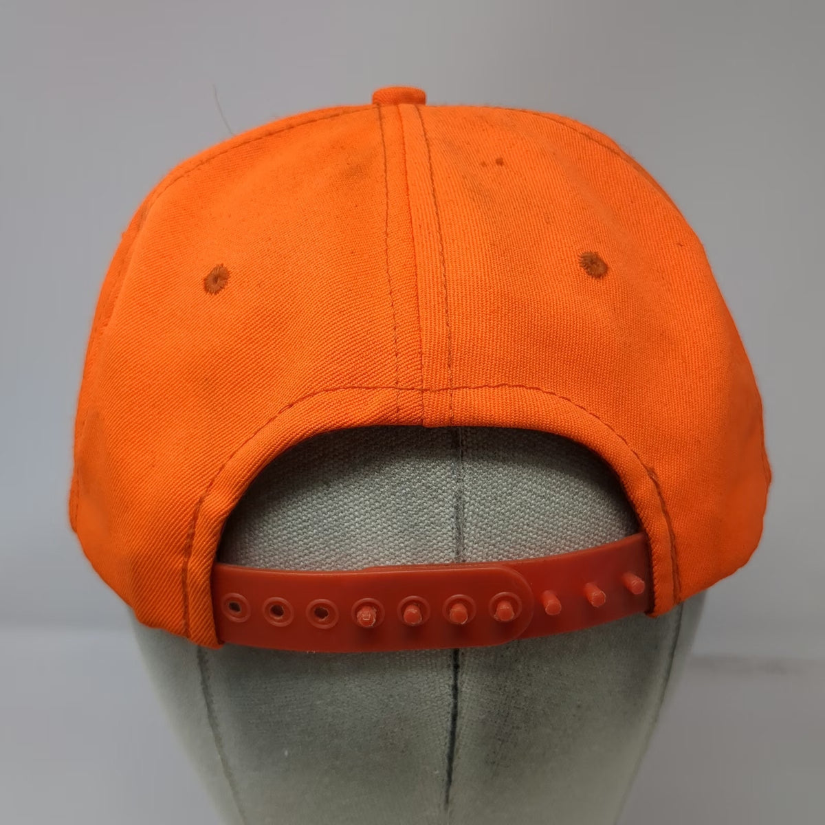 Outdoor Cap Snapback Orange Hat Hunting American Tradition Duck Deer Vintage
