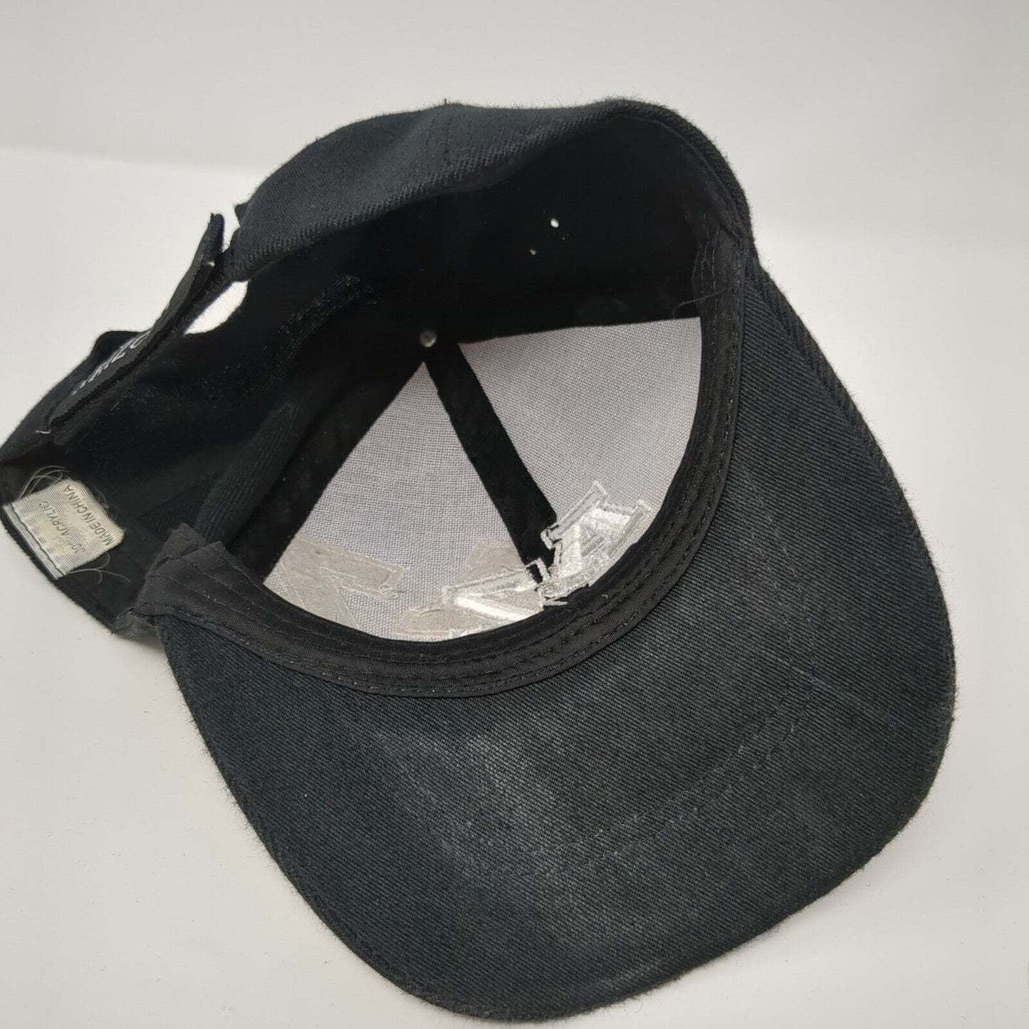 AZ Arizona Strapback Hat Black One Size Embroidered Adjustable 6 Panel