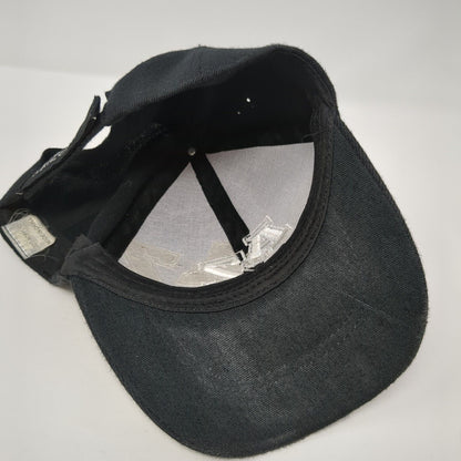 AZ Arizona Strapback Hat Black One Size Embroidered Adjustable 6 Panel