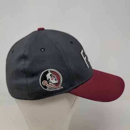 Nike Legacy 91 Dri Fit Men's Fitted Hat Gray OSFM Embroidered FSU Seminoles Logo