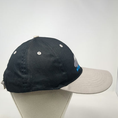 Alaska Souvenir Baseball Cap Black Gray One Size Sitka Alaska Eagle Mountain Hat