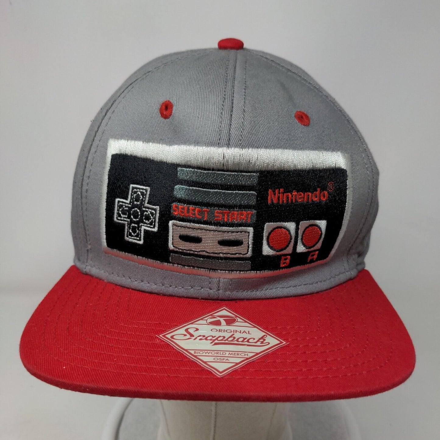 Nintendo Entertainment System Snapback Hat Multi OSFM Adjustable Embroidered