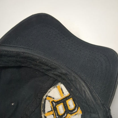 Boston Bruins NHL '47 Cap Black L Distressed Bear Patch Logo Franchise Hat