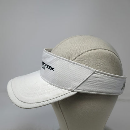 Ahead Stonecreek Golf Club Visor White One Size Slideback Performance Hat