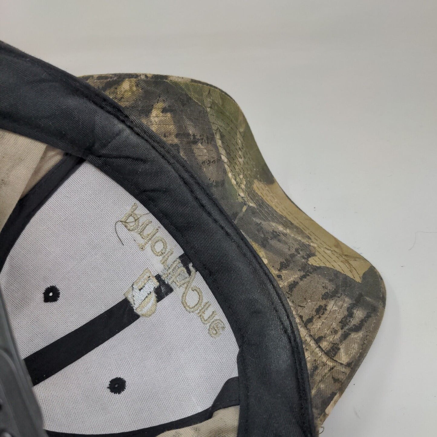 P1 Priority One Snapback Hat Camouflage One Size Adjustable Embroidered 6 Panel