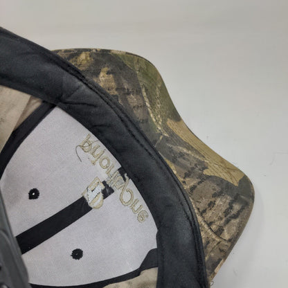 P1 Priority One Snapback Hat Camouflage One Size Adjustable Embroidered 6 Panel