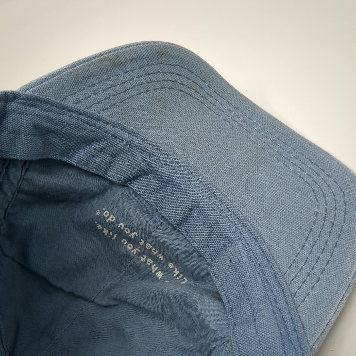 Life is Good Baseball Cap Blue One Size Gotta Run Shoe Embroidered Cotton Hat