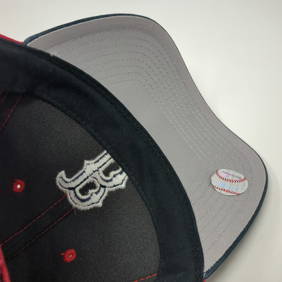 Boston Red Sox MLB '47 Baseball Cap Red Blue One Size jetBlue Logo Strapback Hat