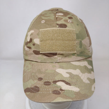 Unbranded Slideback Hat Camouflage OS Adjustable Vented Holes Blank Multicam