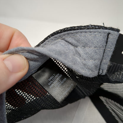 Ourea Outdoors Patch Mesh Back Trucker Hat Gray One Size Adjustable