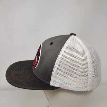 Hooey Music Snapback Mesh Back Trucker Hat Multi One Size Colorblock