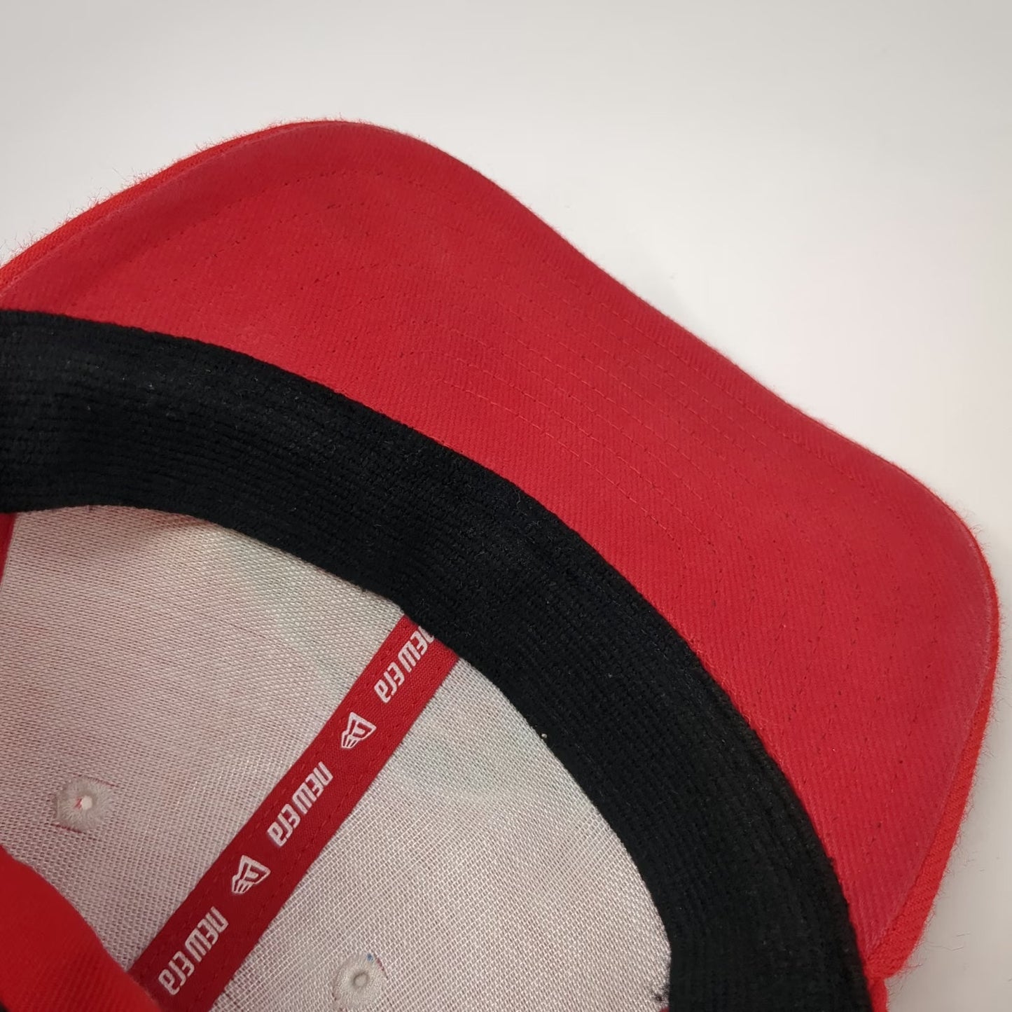 Arkansas Razorbacks NCAA New Era Red Hat 6 3/4 Wool Blend Running Hog Logo Fit