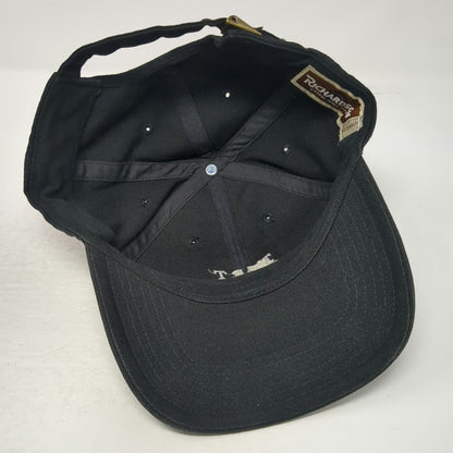 Richardson Baseball Cap Black OSFM Cotton TERT 2000 Instructor Hat Adjustable
