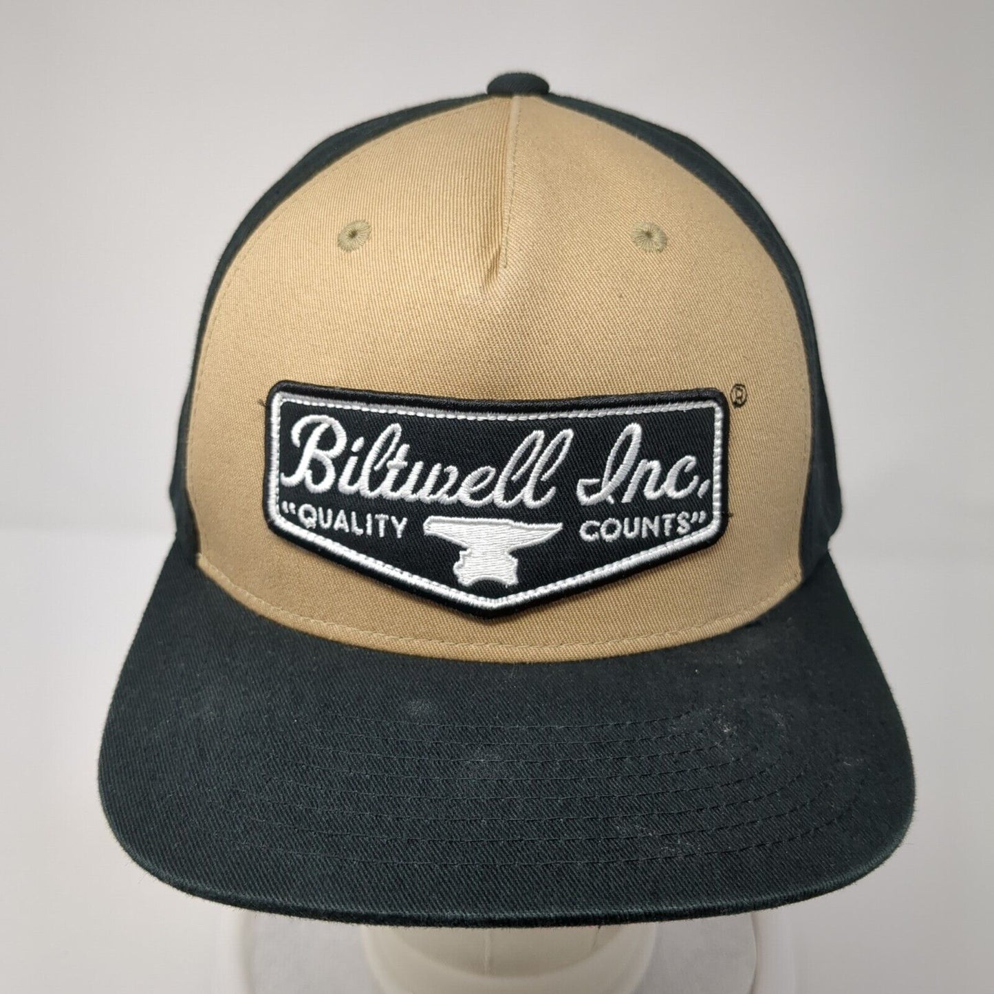 Biltwell Inc. Patch Snapback Hat Multi One Size Adjustable Colorblock