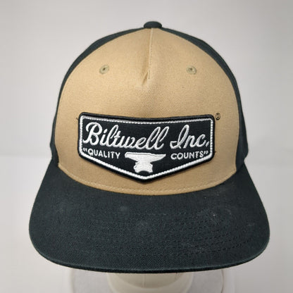 Biltwell Inc. Patch Snapback Hat Multi One Size Adjustable Colorblock