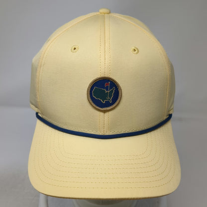 American Needle Masters Baseball Cap Yellow One Size Blue Rope 1934 Collection