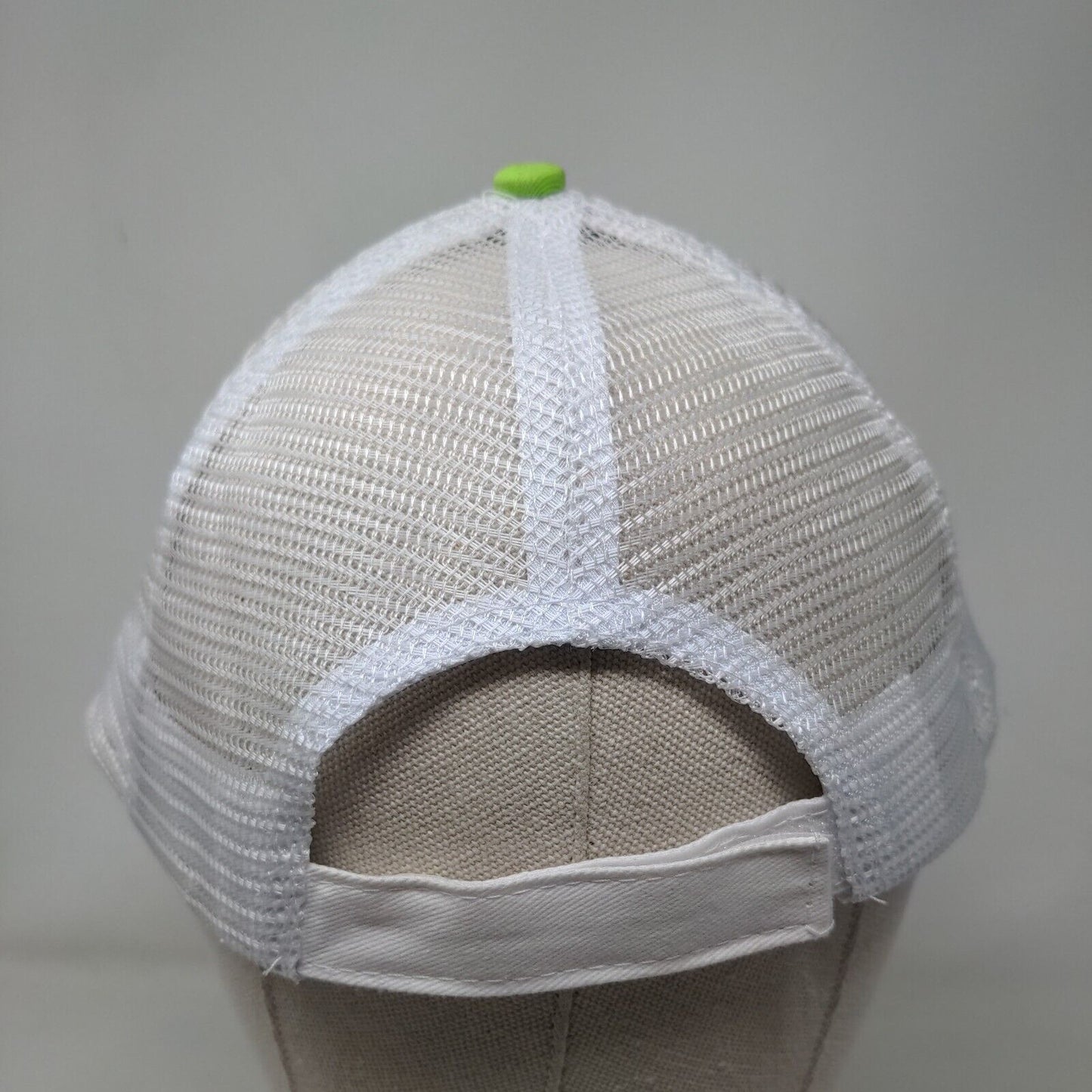 Pensacola Blue Wahoos Strapback Hat Green One Size Embroidered Colorblock