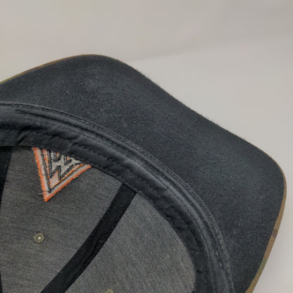 Sky Ranch Snapback Mesh Back Trucker Hat Camo OSFA Embroidered Logo