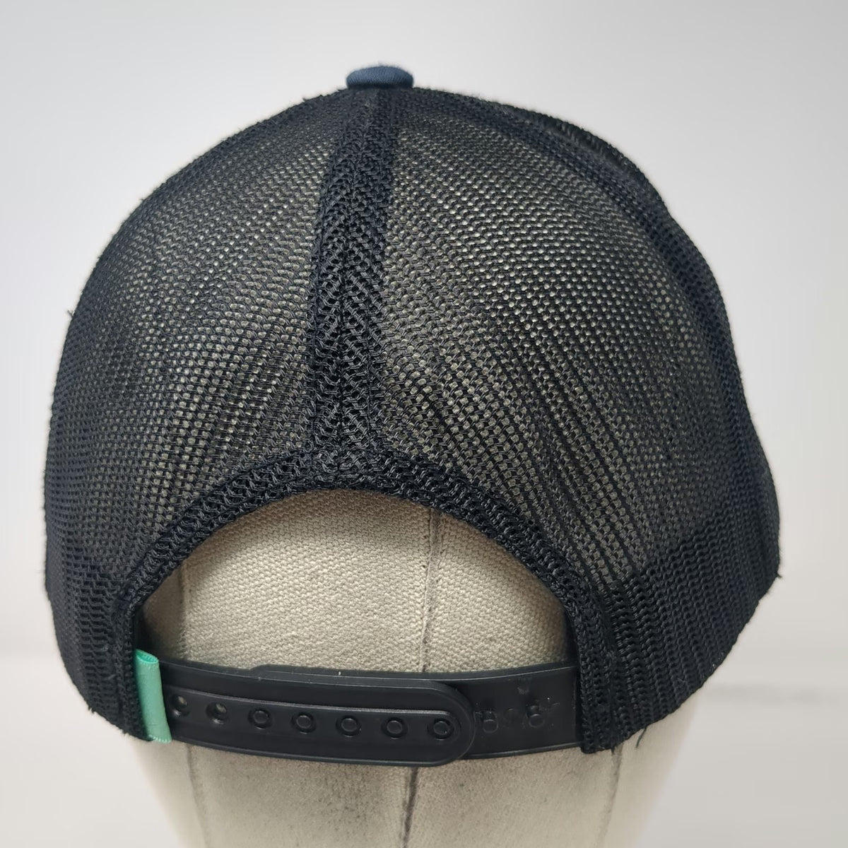 Vissla Trucker Hat Blue One Size Mesh Back Snapback Graphic Surf Wave Patch
