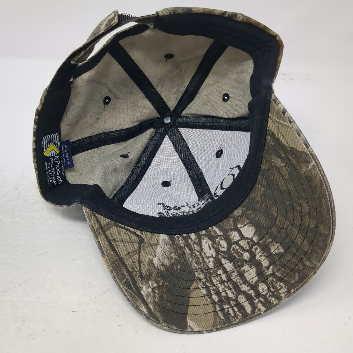 K-Products United Rentals Baseball Cap Brown One Size Camo Hat Strapback Logo