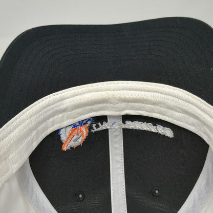 Richardson Trucker Hat Black One Size The Peltz Co Logo Snapback Contrast Stitch