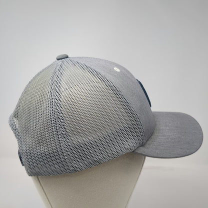 TravisMathew Trucker Hat Gray One Size Mesh Snapback Embroidered Logo Golf