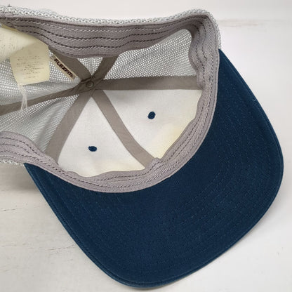 Columbia Baseball Cap Blue One Size Mesh Back Flag Flexfit Stretch Fit Hat