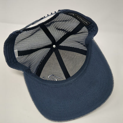 Richardson Snapback Mesh Back Trucker Hat Multi Small Embroidered Logo